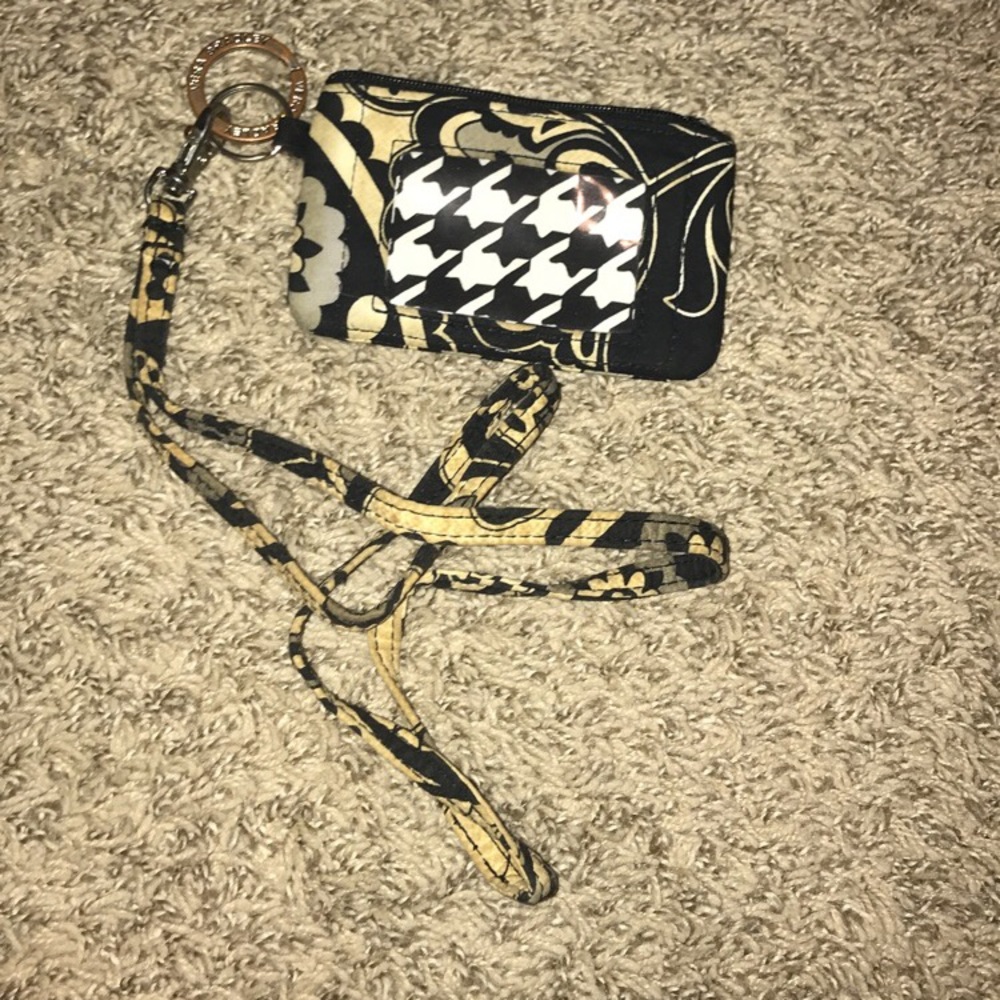 Vera Bradley Lanyard + Wallet